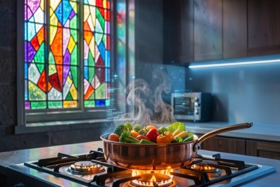 Cocina asistida en tiempo real con IA local: visión, seguridad y recetas que se adaptan a tu fuego