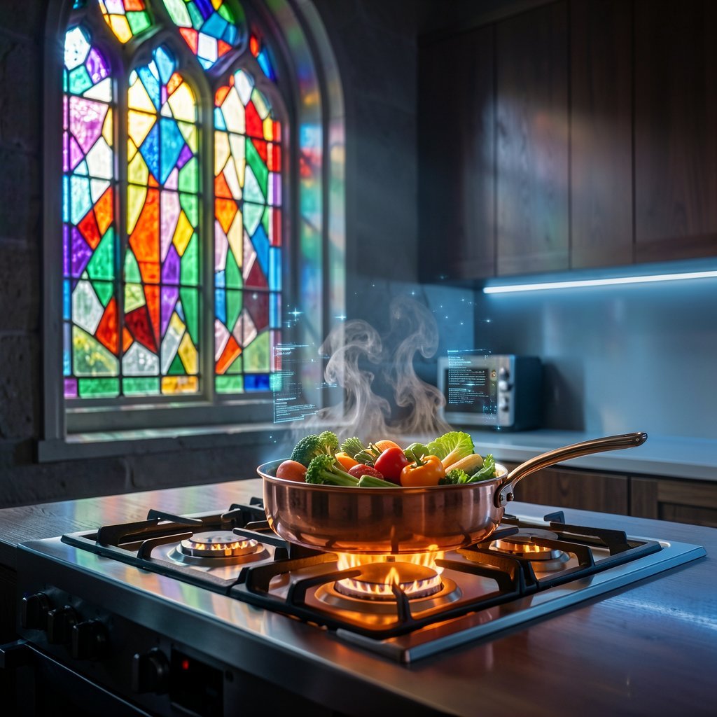 Cocina asistida en tiempo real con IA local: visión, seguridad y recetas que se adaptan a tu fuego
